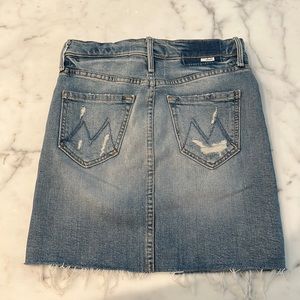 MOTHER Denim Skirt size 24